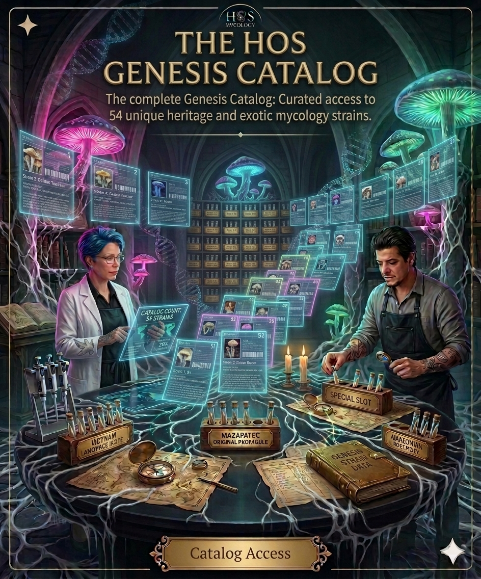 The HOS Genesis Catalog - House of Spores