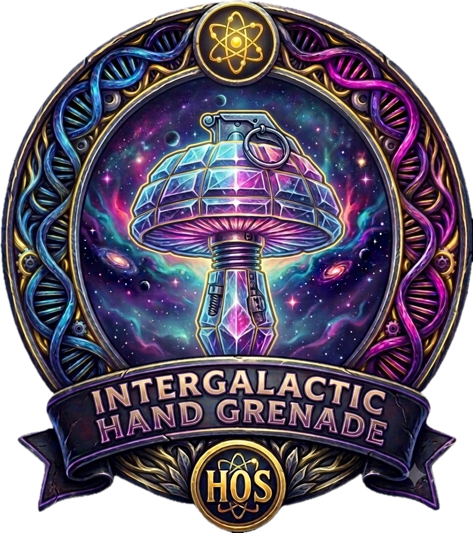 Intergalactic Hand Grenade โ 10ml Liquid Culture - House of Spores
