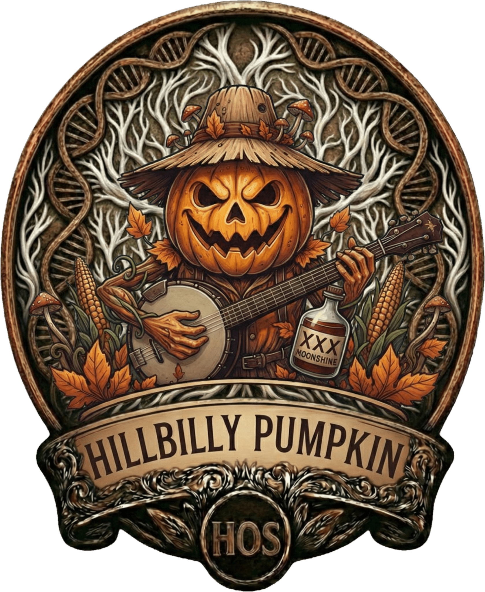 Hillbilly Pumpkin – 10ml Liquid Culture - House of Spores