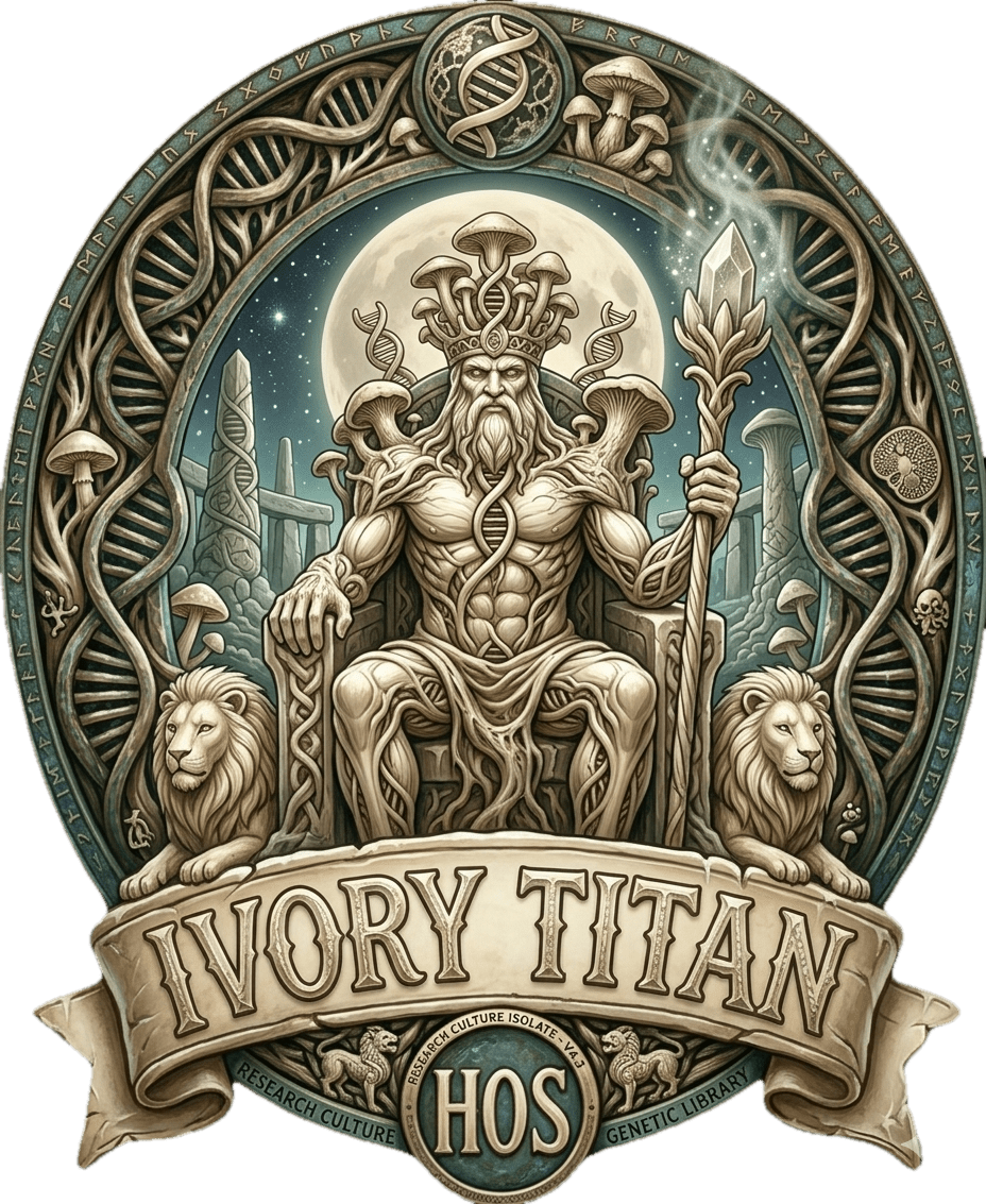 Ivory Titan โ 10ml Liquid Culture - House of Spores