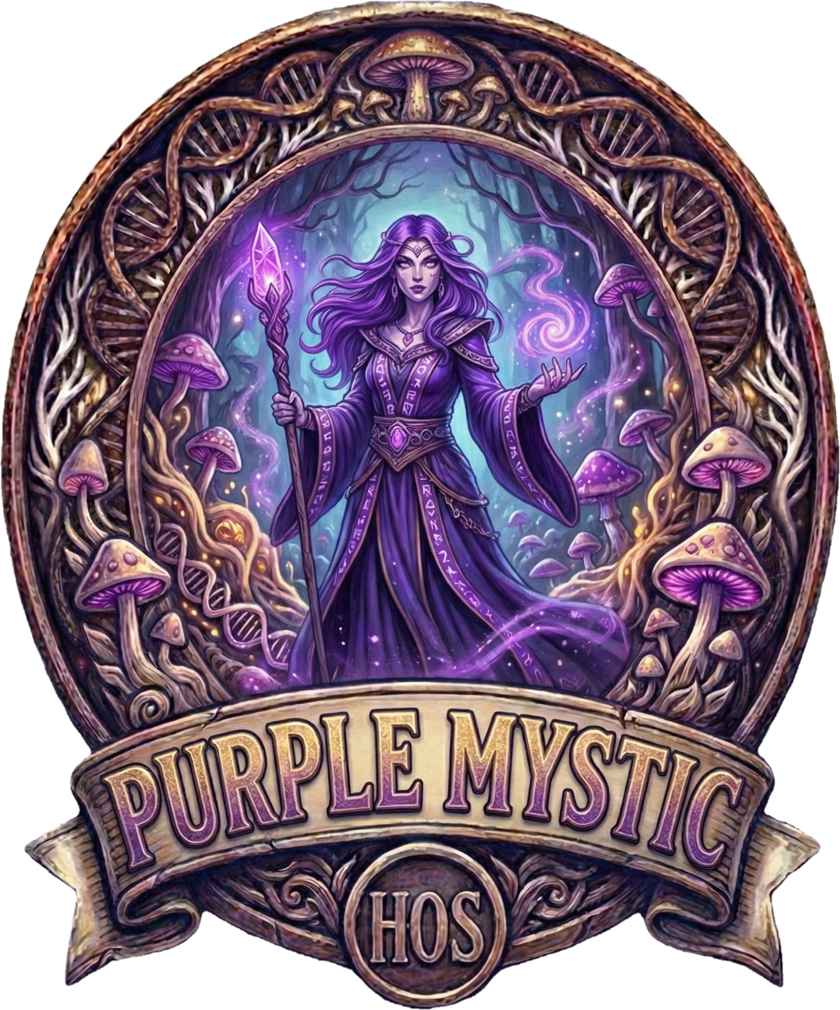 Purple Mystic – 10ml Liquid Culture - House of Spores