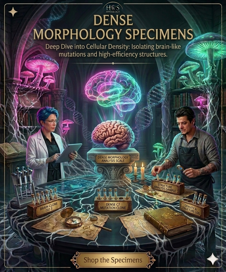 Dense Morphology Specimens - House of Spores