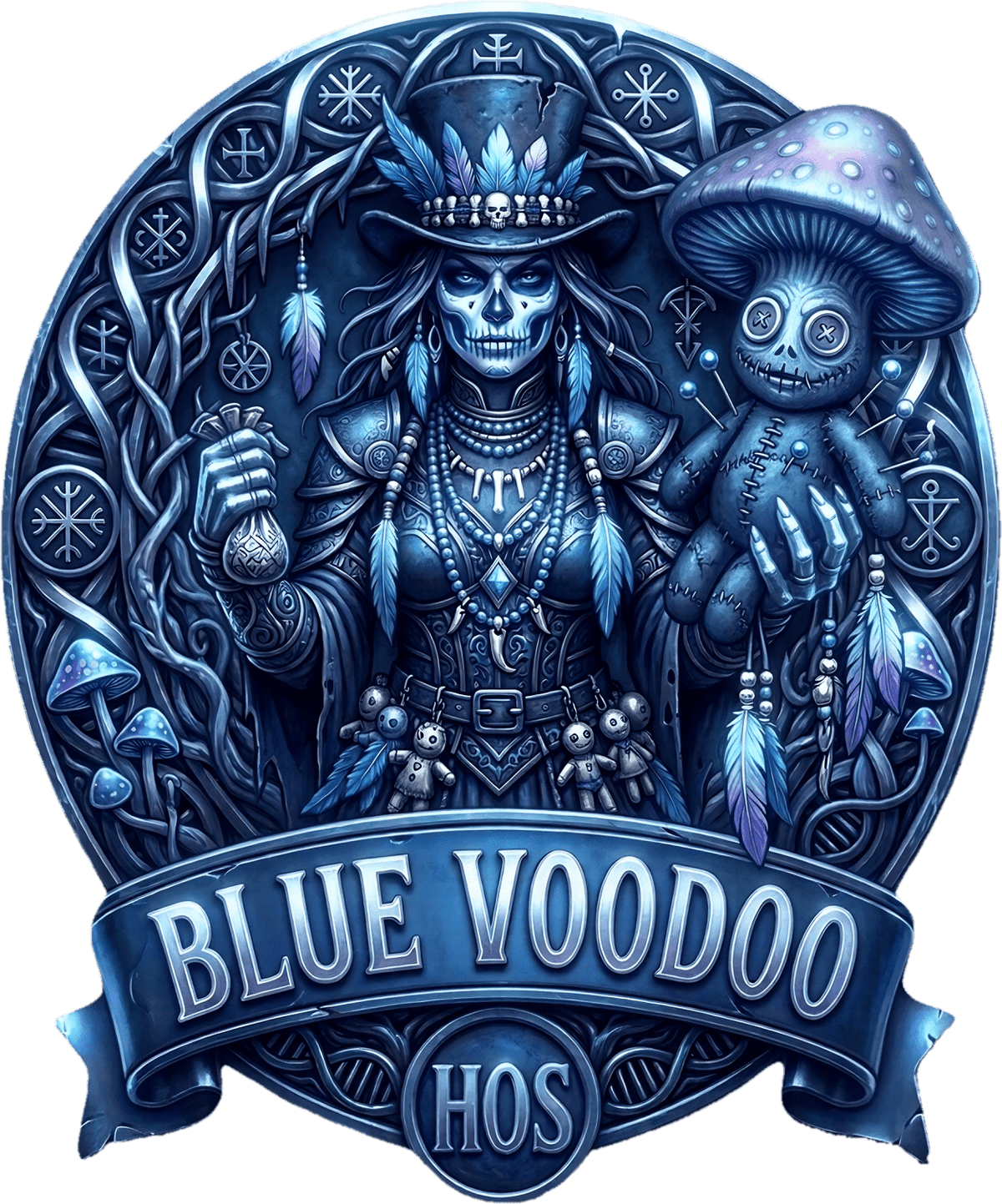 Blue Voodoo – 10ml Liquid Culture - House of Spores