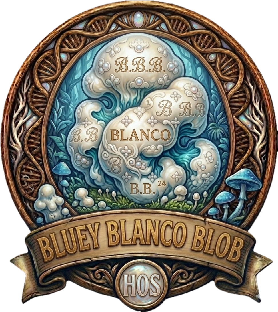 Bluey Blanco Blob – 10ml Liquid Culture - House of Spores