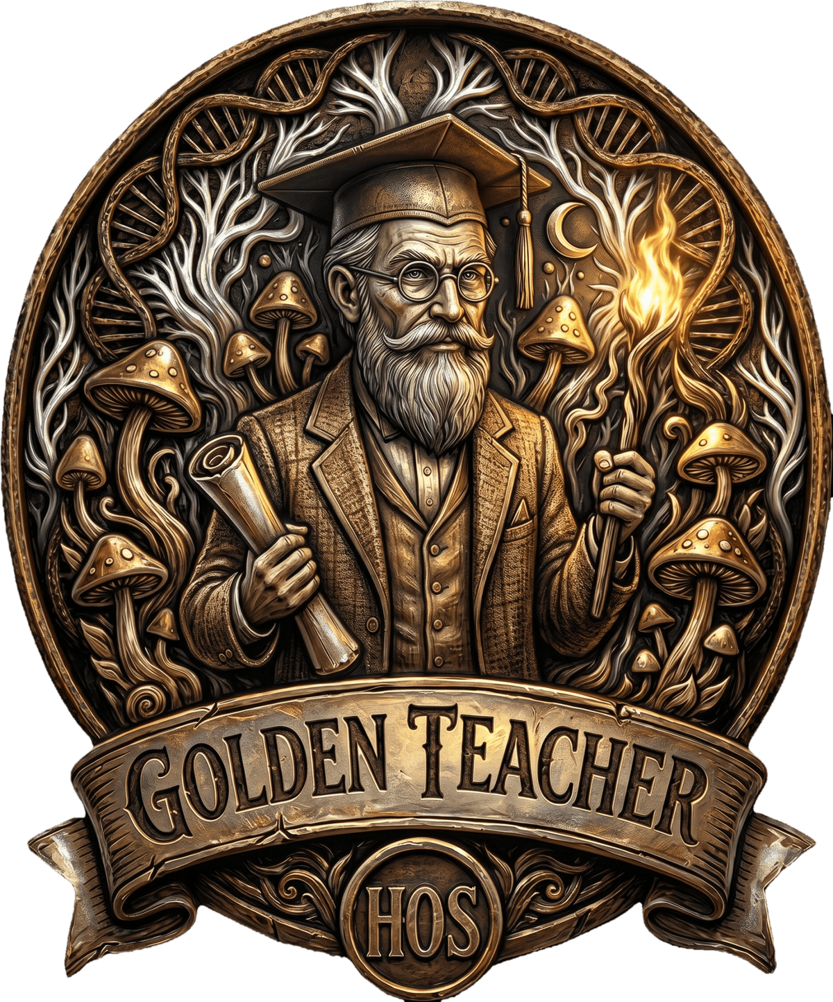 Golden Teacher – 10ml Liquid Culture - House of Spores