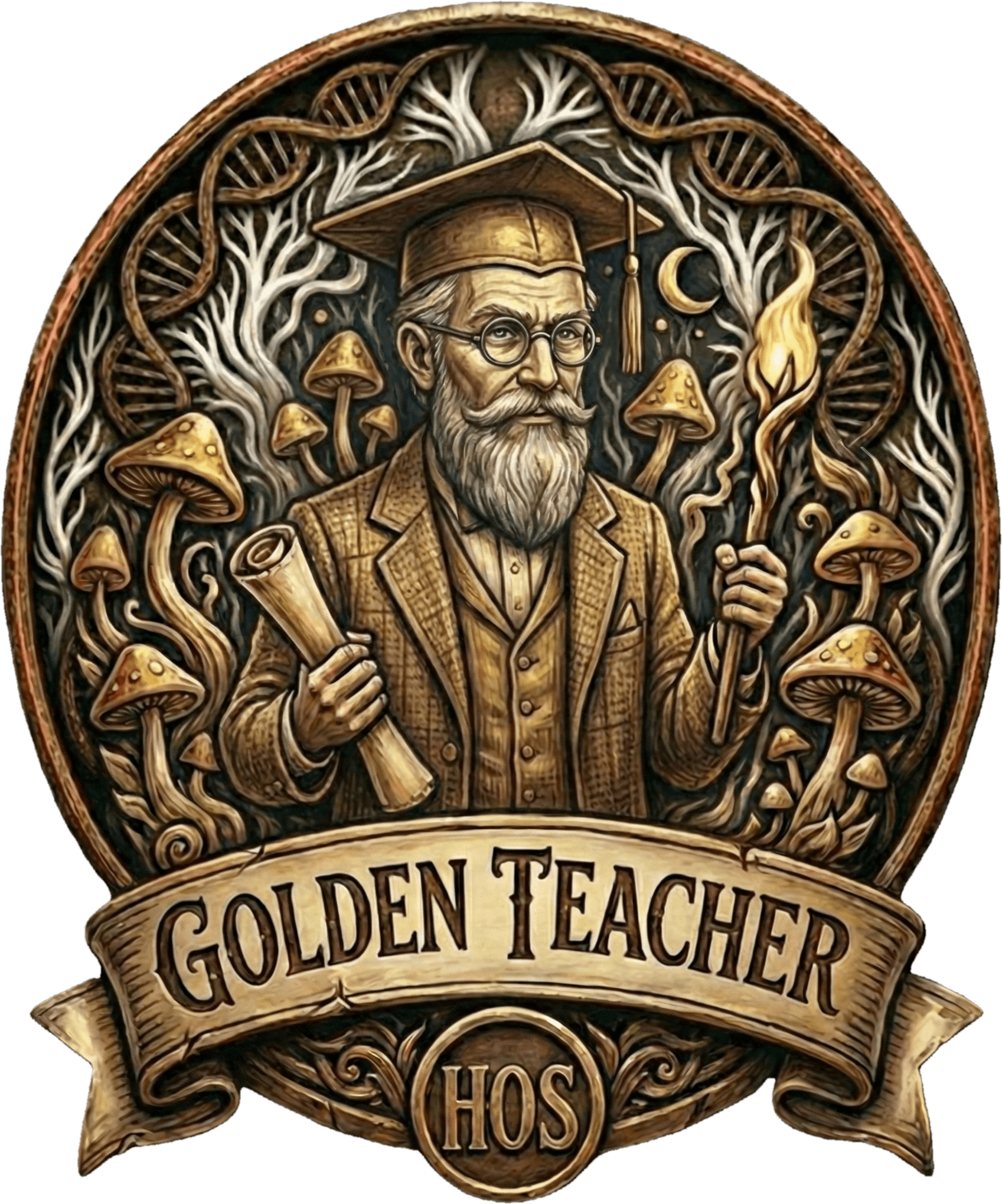 Golden Teacher – 10ml Liquid Culture & Spore Swab - House of Spores