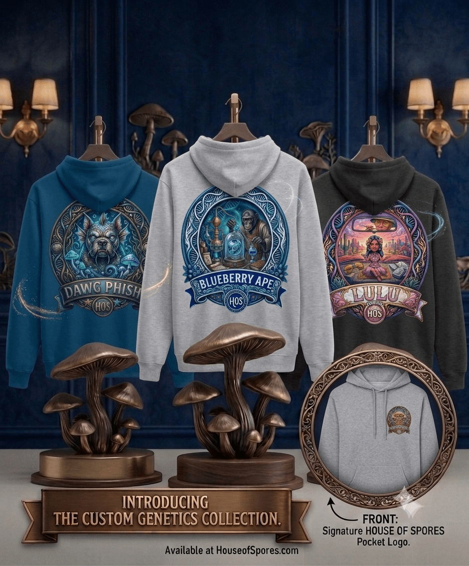 House of Prints Hoodie - House of Spores