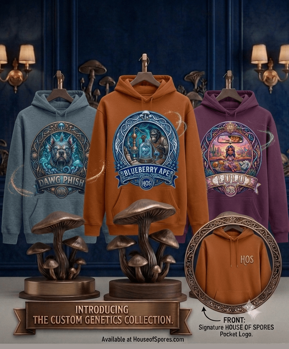 House of Prints Hoodie - House of Spores