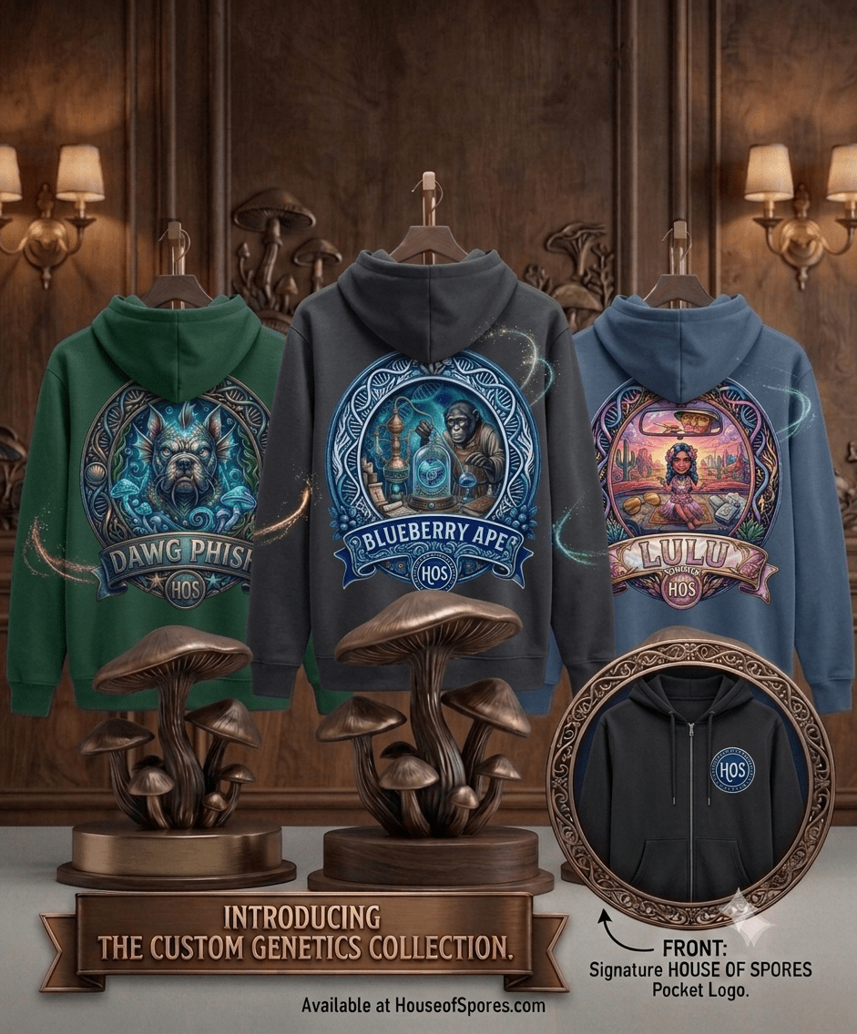 House of Prints Hoodie - House of Spores