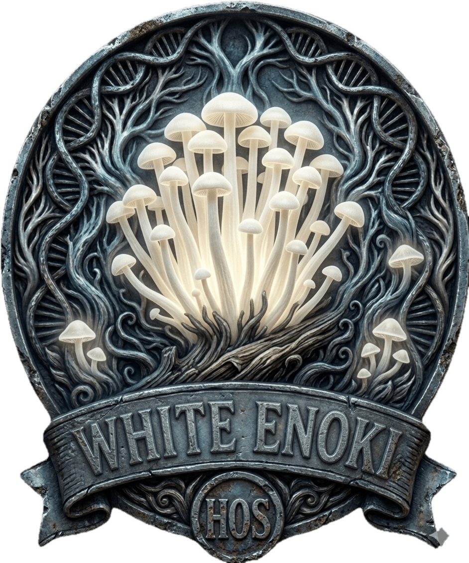 White Enoki - 10ml Liquid Culture - House of Spores